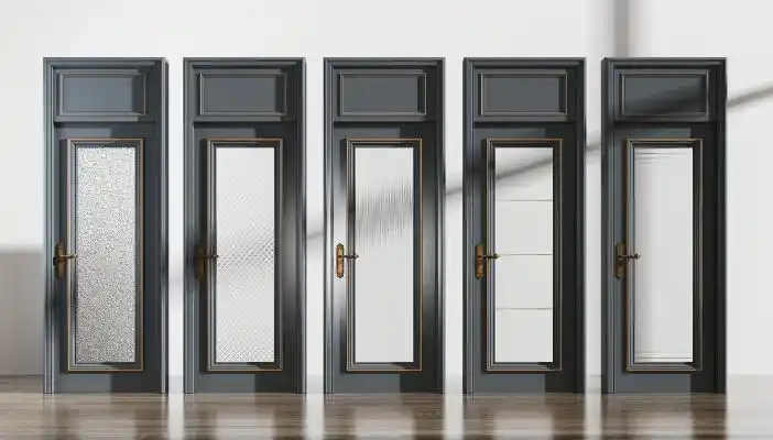 欧式玻璃门窗3d模型【id:728470584】