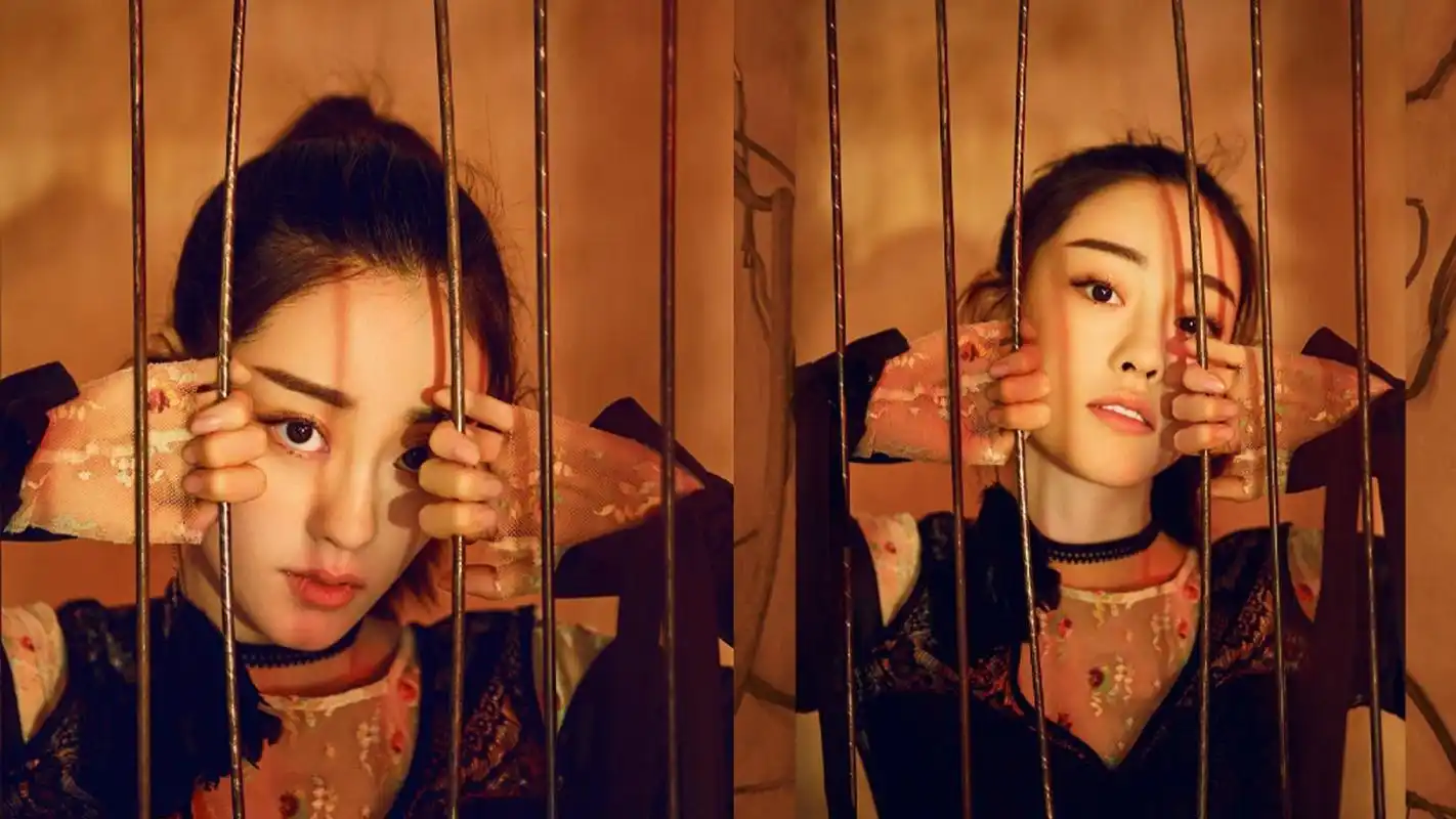 祝绪丹时尚杂志封面大片桌面壁纸