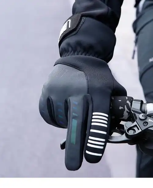 科特迪兰cotedylan品牌骑行手套男女通用 冬季防风骑行手套全指触屏
