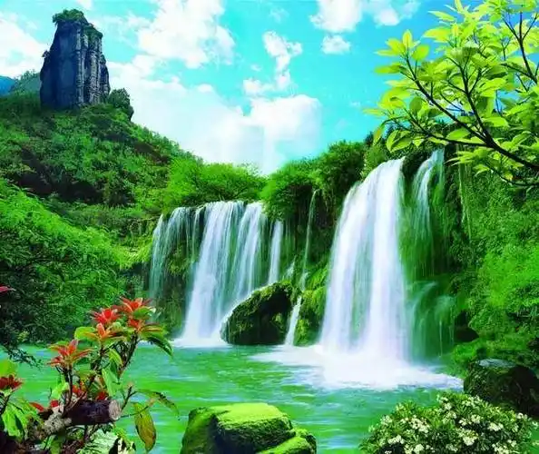 山水财运微信头像