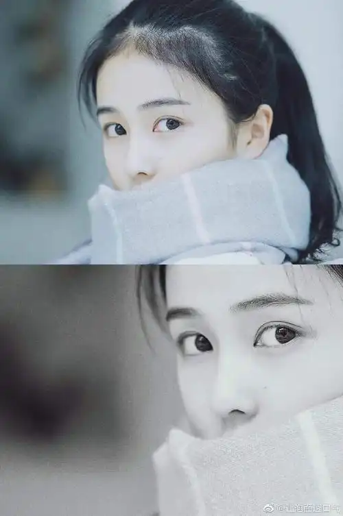 #白鹿出道前旧照#