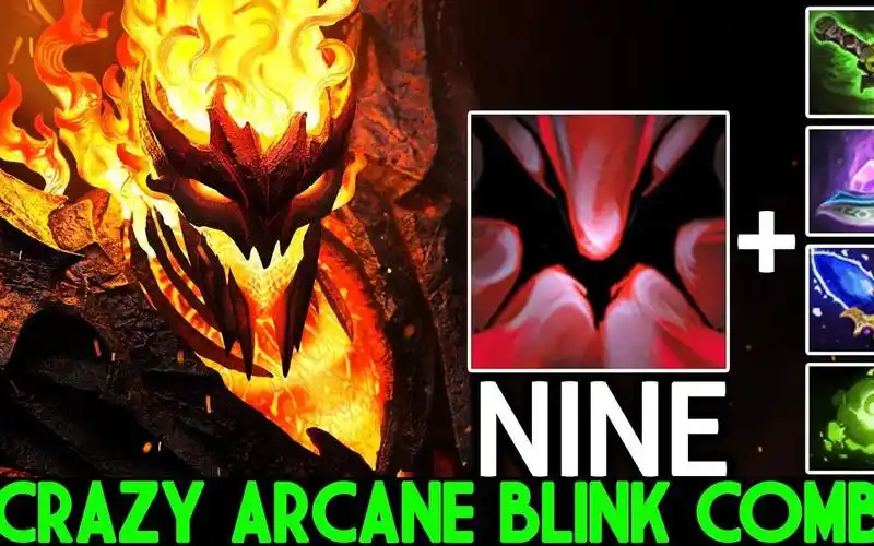 【dota2】nine 神装影魔持续战斗力是真的强! by dota2 highschool