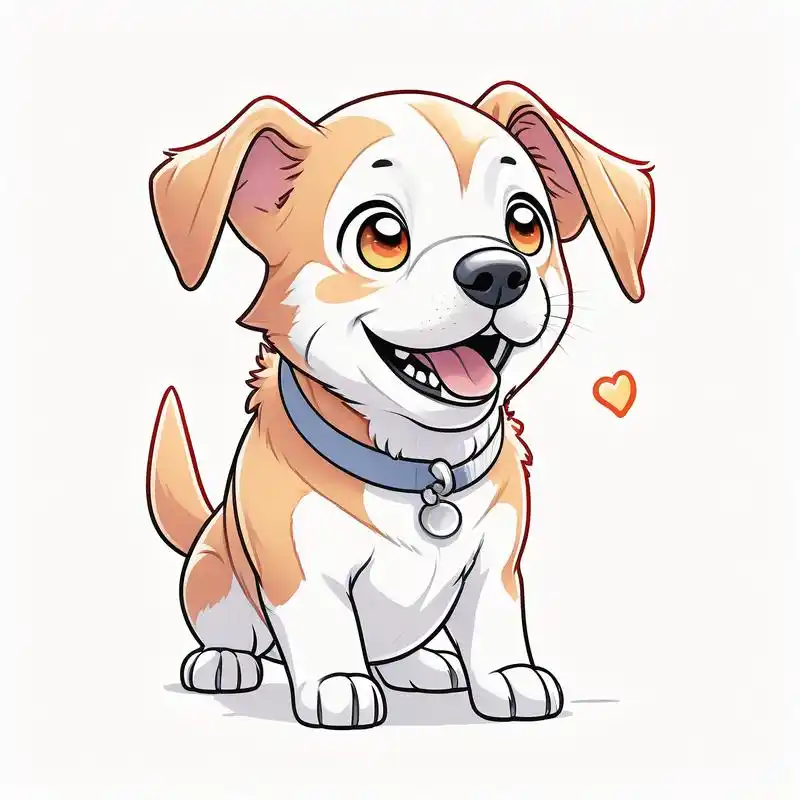 哇～看看这些超级可爱的小狗狗卡通头像,是不是超级适合微信头像呢?