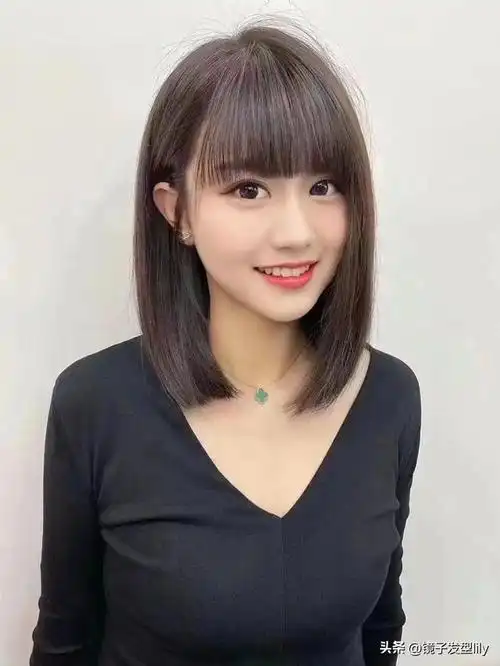 好看又容易打理的刘海,新人气发型14款