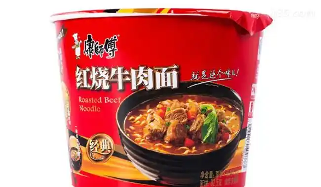 康师傅红烧牛肉面