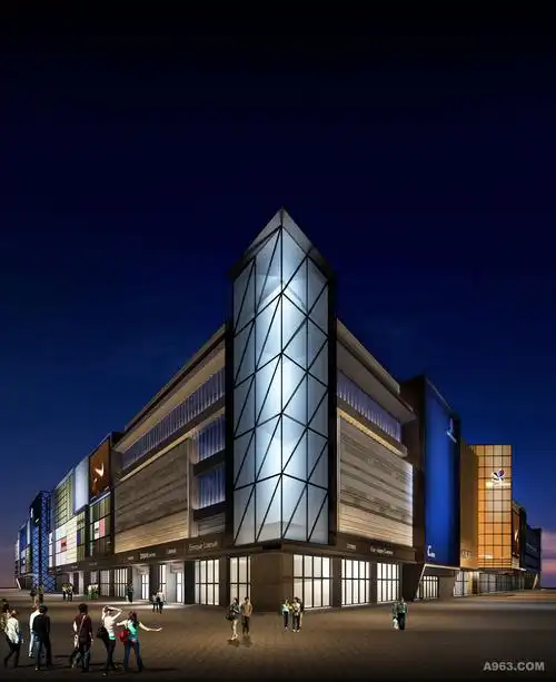 新时代华联购物广场外建设计