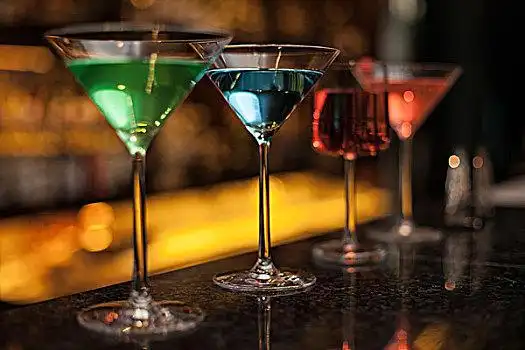 小酒杯,赌场,拉斯维加斯,内华达粉色,鸡尾酒,兔子,盘子,酒吧进口水果