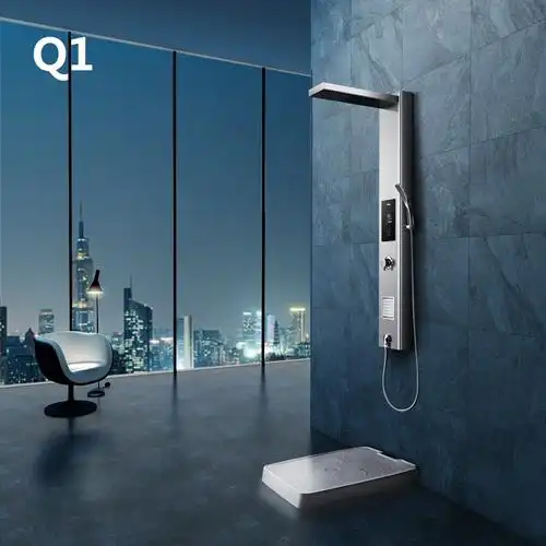 淋浴集成热水器即热电热水器一体式家用洗澡速热集成热水器