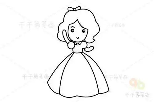白雪公主的简笔画(白雪公主的简笔画简单又漂亮)_竞价网
