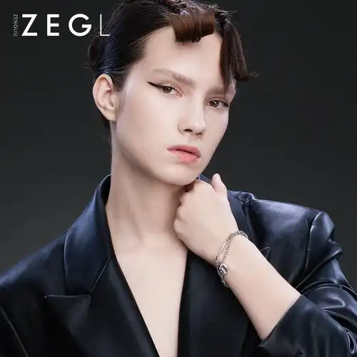 zengliu设计师复古排球双层手链女ins小众设计淡水珍珠个性手饰品