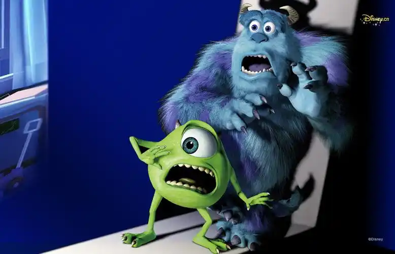 怪兽大学电力公司毛怪苏利文毛绒玩具麦克大眼仔公仔儿童双肩包