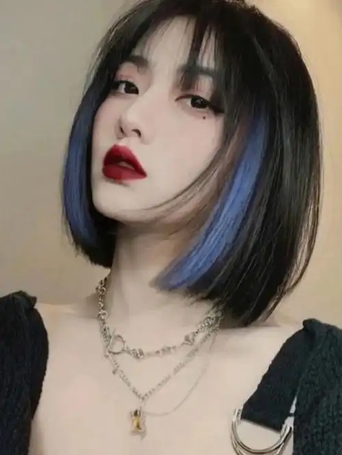 一刀齐短发很飒很酷不挑脸型的发型