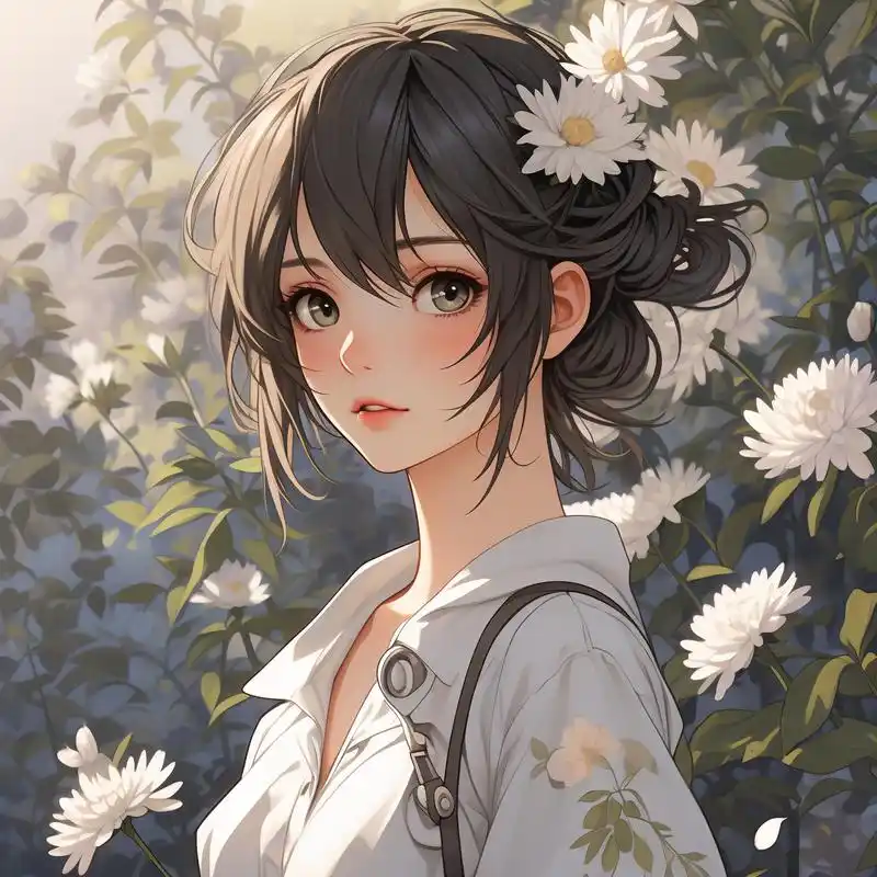 95清新唯美女生头像94