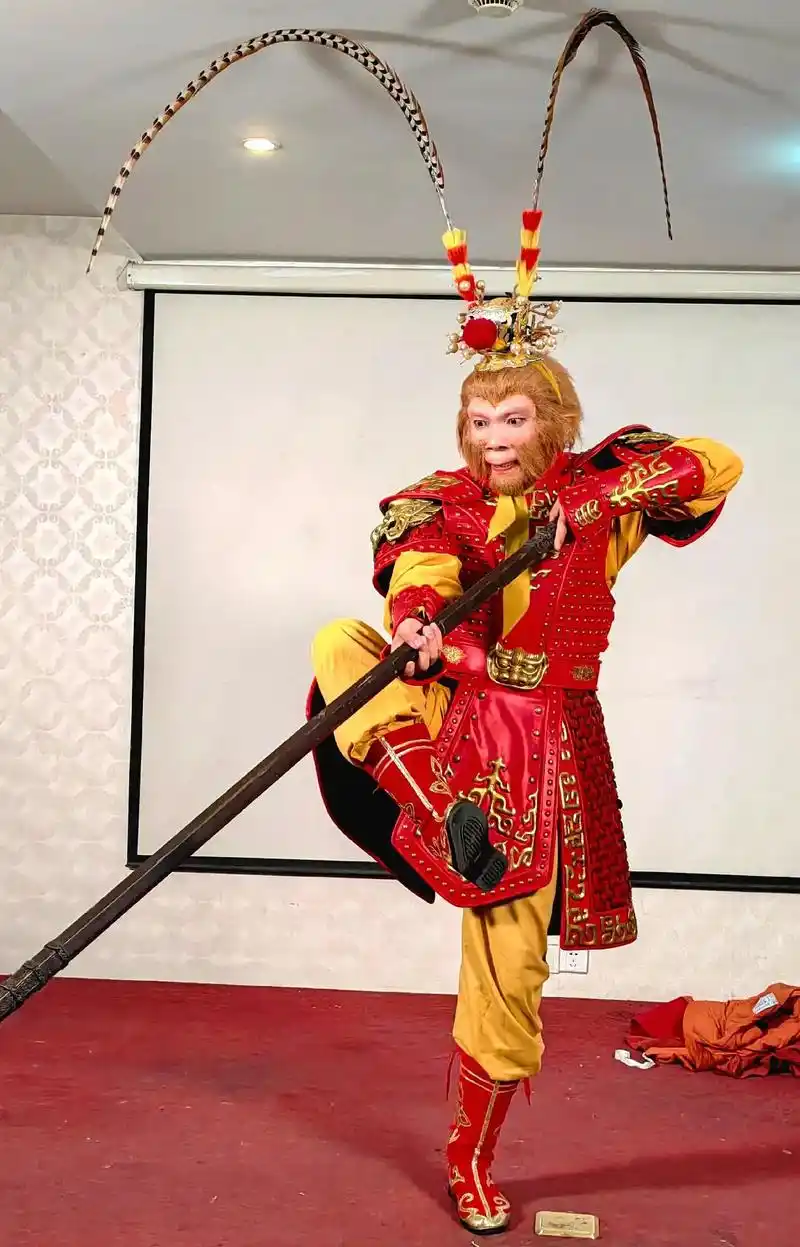 猴哥西游记角色定妆照#孙悟空 #西游记 #拍摄花絮 #戏精  - 抖音