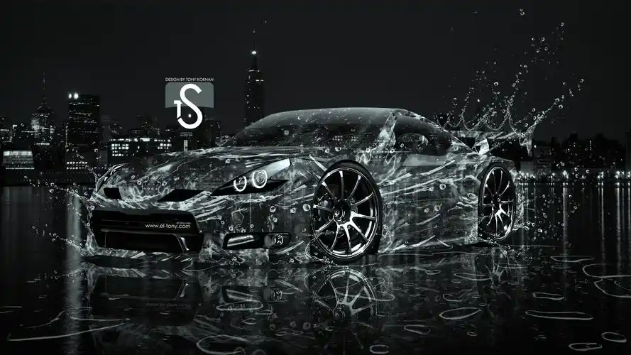 crystal water car 1920x1080 www.el tony.