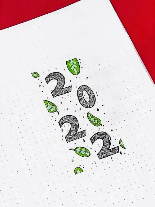 再见2021迎接2022手帐交接安排