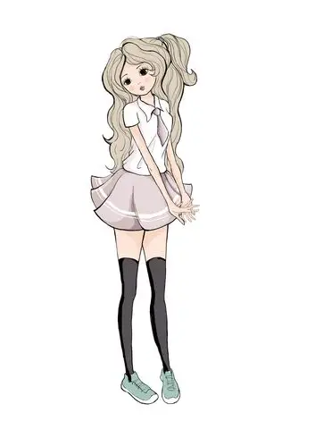 优酸乳《瘦小白》卡通人物形象设计