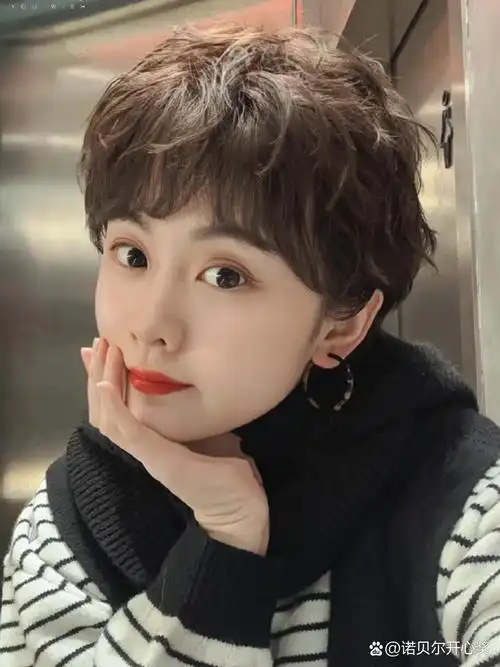 女士超短发烫发分享|酷感飒气卷短发|||很多