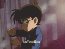 名侦探柯南柯南变身动漫gif动图_动态图_表情包下载_soogif