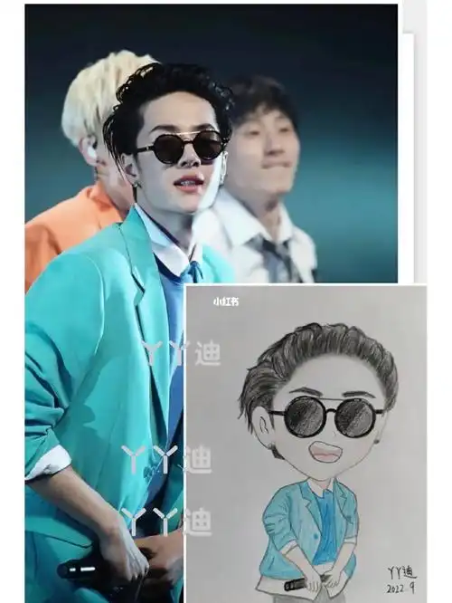 海王波又帅又痞子的王一博画27