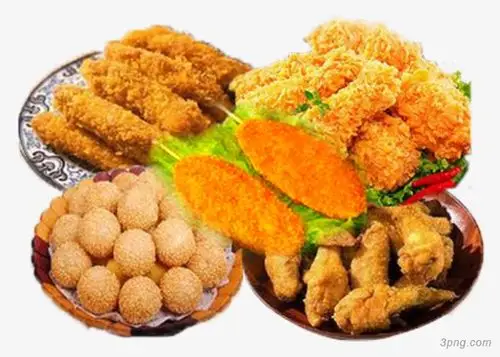 油炸食品png素材透明免抠图片其他元素