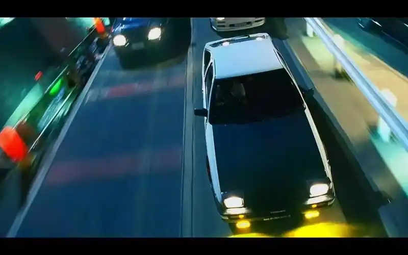 头文字d电影版结尾经典3p对决 删对话回忆(纯漂移剪辑)