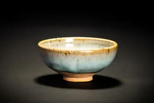 宋代 钧窑 天目茶碗