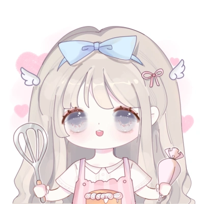 动漫女生q版可爱鹿角