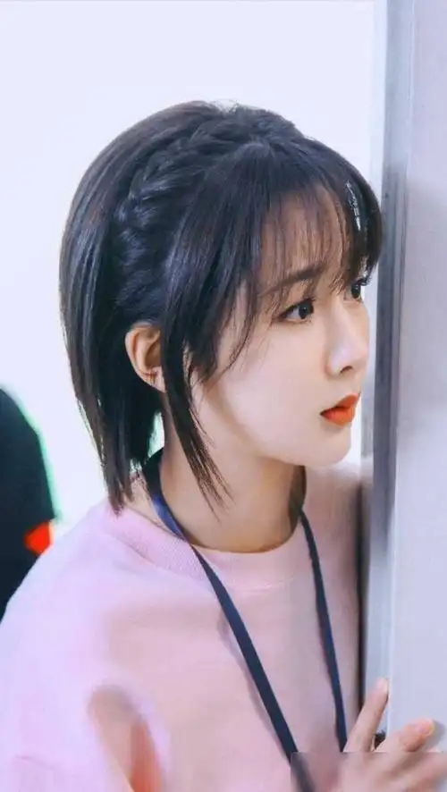 最好打理的齐肩短发也可以很百变学杨紫短发造型美出新高度