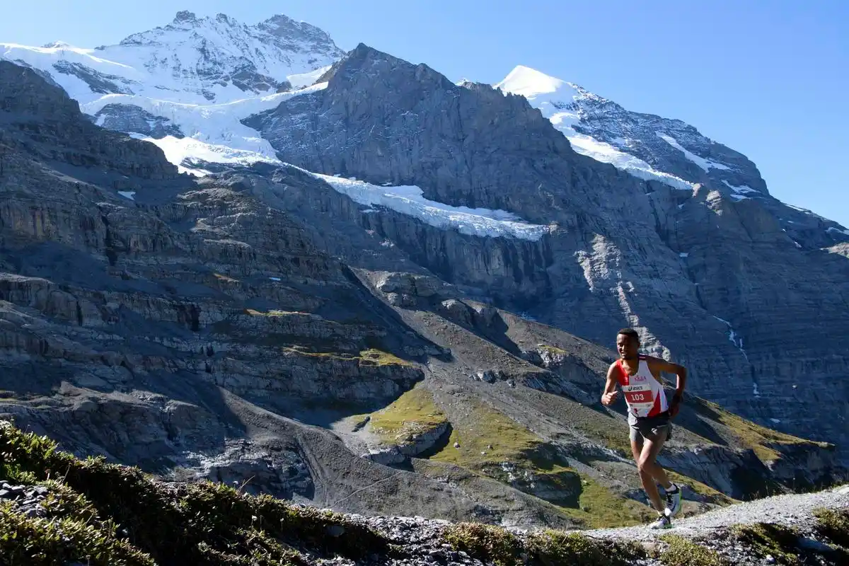 少女峰马拉松赛(14)
