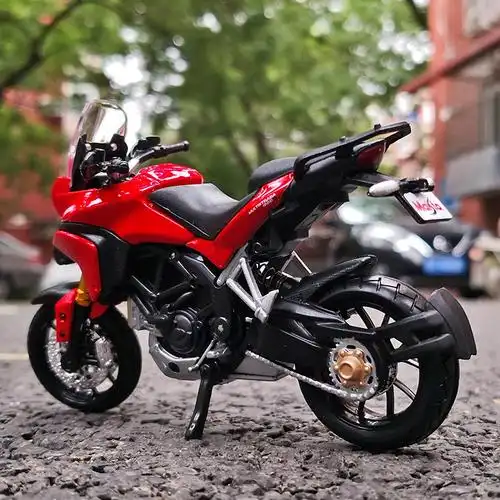 美驰图杜卡迪1200s仿真合金摩托车模型玩具男孩礼物车模