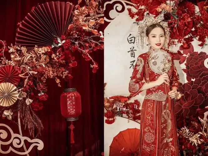 办一场纯中式婚礼真的太酷了