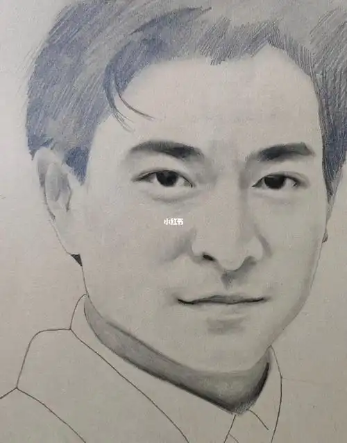 文艺  #刘德华  #日常生活里的快乐瞬间  #香港男明星  #人物素描