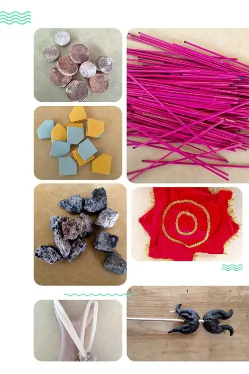 我和爸爸妈妈一起来制作民间游戏材料