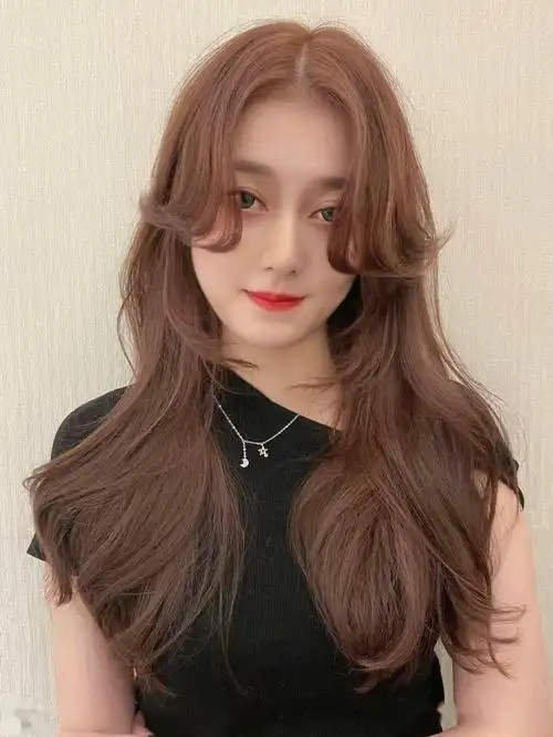 2021网红八字刘海烫超瘦脸巨修颜