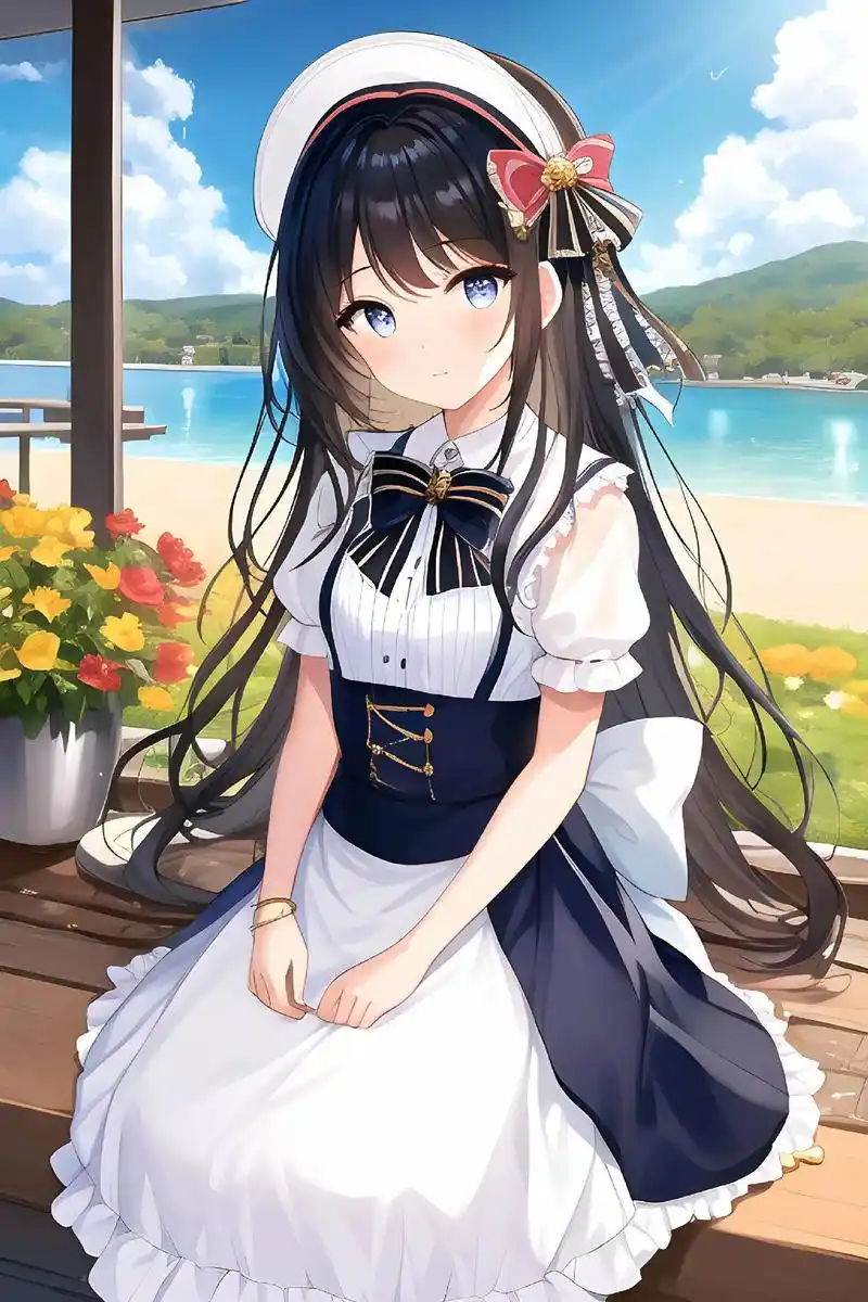 小女孩漂不漂亮,你说了算.#二次元动漫 #二次元壁纸动漫美女