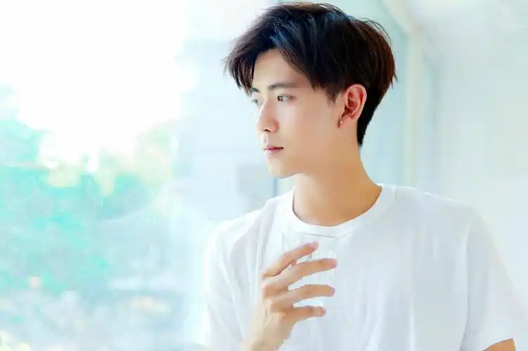 赵顺然简约帅气居家写真图片