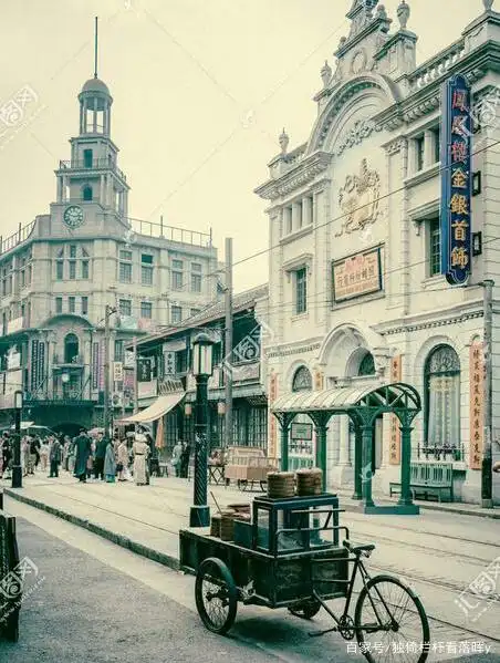 一组解放前上海的老照片,太珍贵了