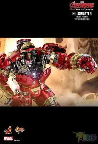 ht1比6可动人偶电影系列mms复仇者联盟2反浩克装甲豪华版