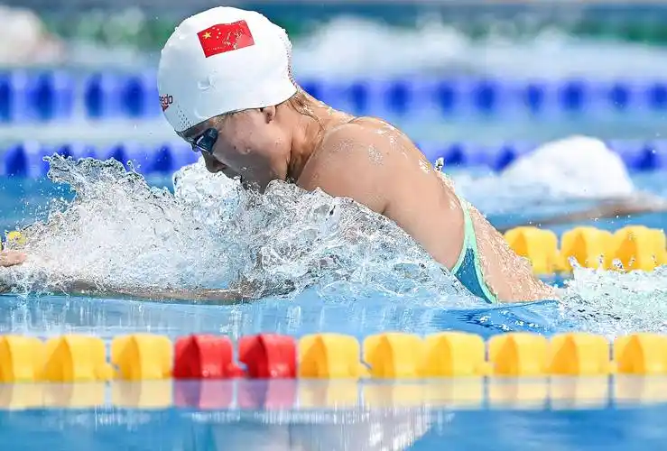 游泳——女子100米蛙泳半决赛赛况