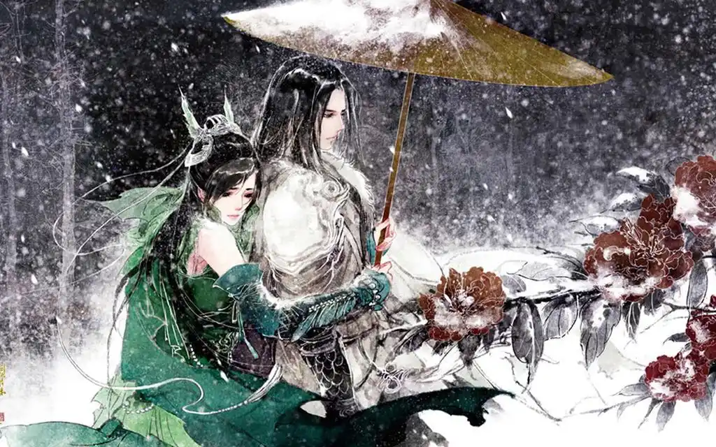 古风爱情,高清图片,艺术壁纸-回车桌面