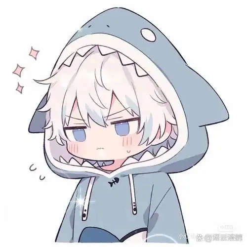 可爱的小鲨鱼头像 头像