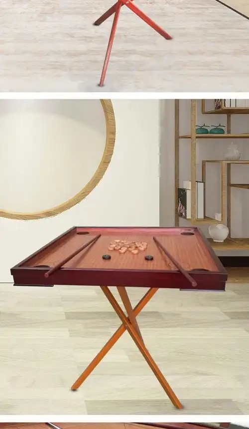 星尔沃康乐球台克朗棋桌康乐棋球盘康乐台球桌台家用全国同款红木棋子