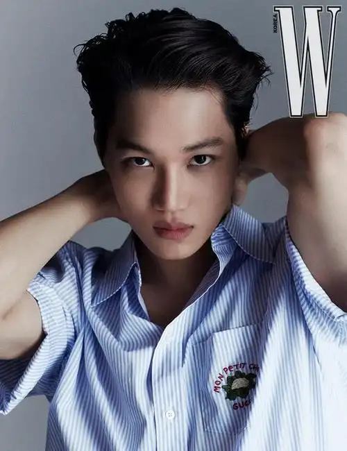 exo kai《w korea》7月刊画报先公开|exo|金钟仁_网易订阅