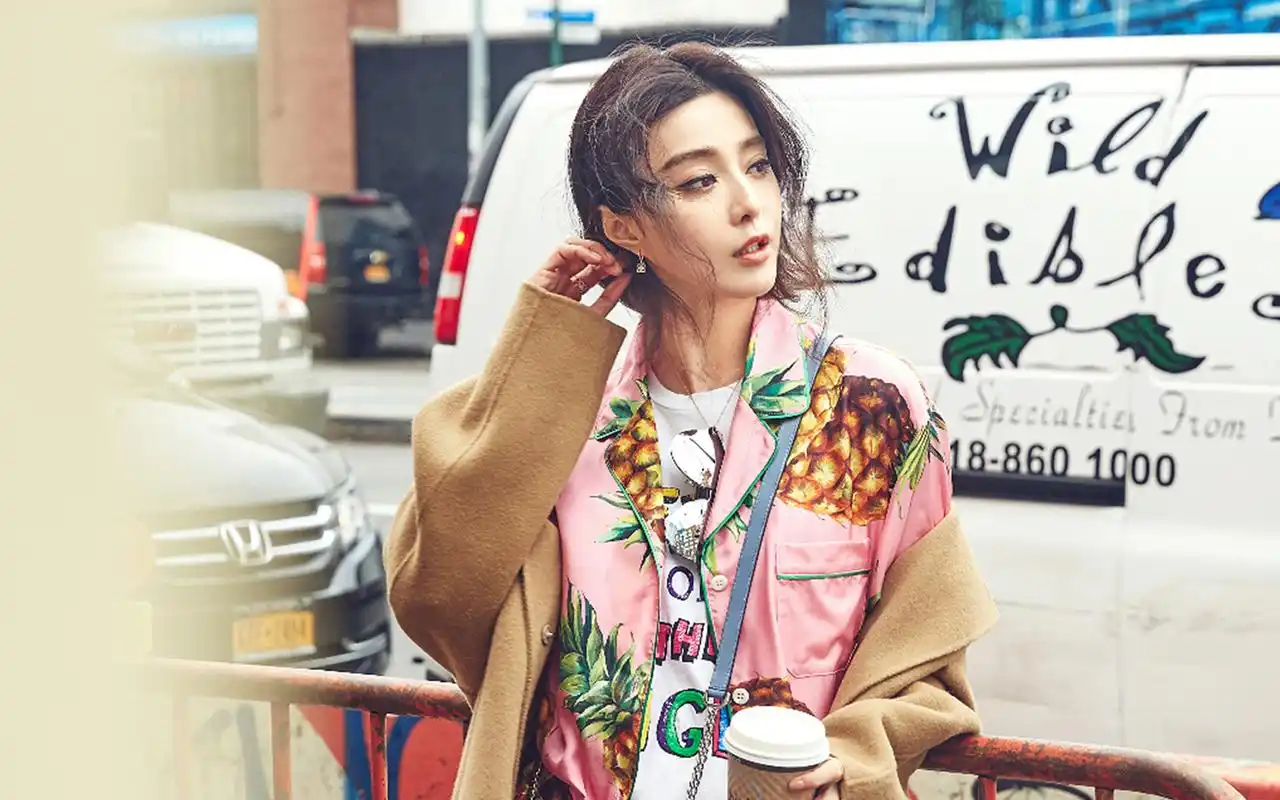 美女明星范冰冰高清街拍写真图片桌面壁纸下载