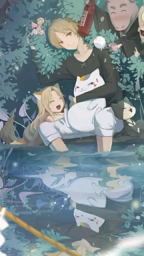 原创夏目友人帐里面最唯美的二次元壁纸网友美翻了