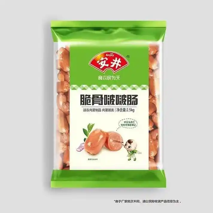 2.5kg#脆骨波波肠 火锅冒菜麻辣烫关东煮串串小吃食材 # - 抖音