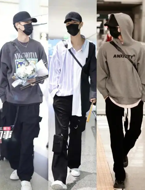 秦霄贤私服合集行走的衣架