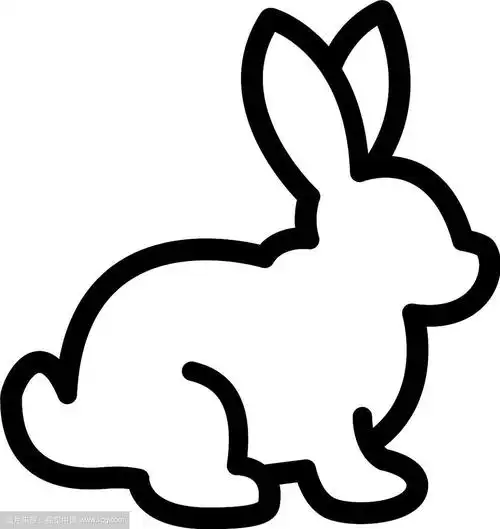 卡通兔子兔子图形