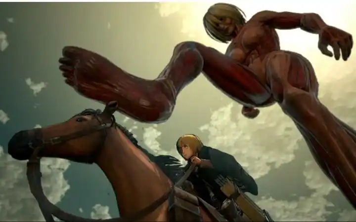 进击的巨人ps4日版剧情动画14女巨人现身
